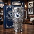 New York Yankees 40oz Tumbler with Lid and Straw