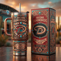 Arizona Diamondbacks 40oz Tumbler with Lid and Straw