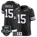 Men's Nebraska Cornhuskers 2025 Las Vegas Bowl Vapor Limited Jersey - All Stitched