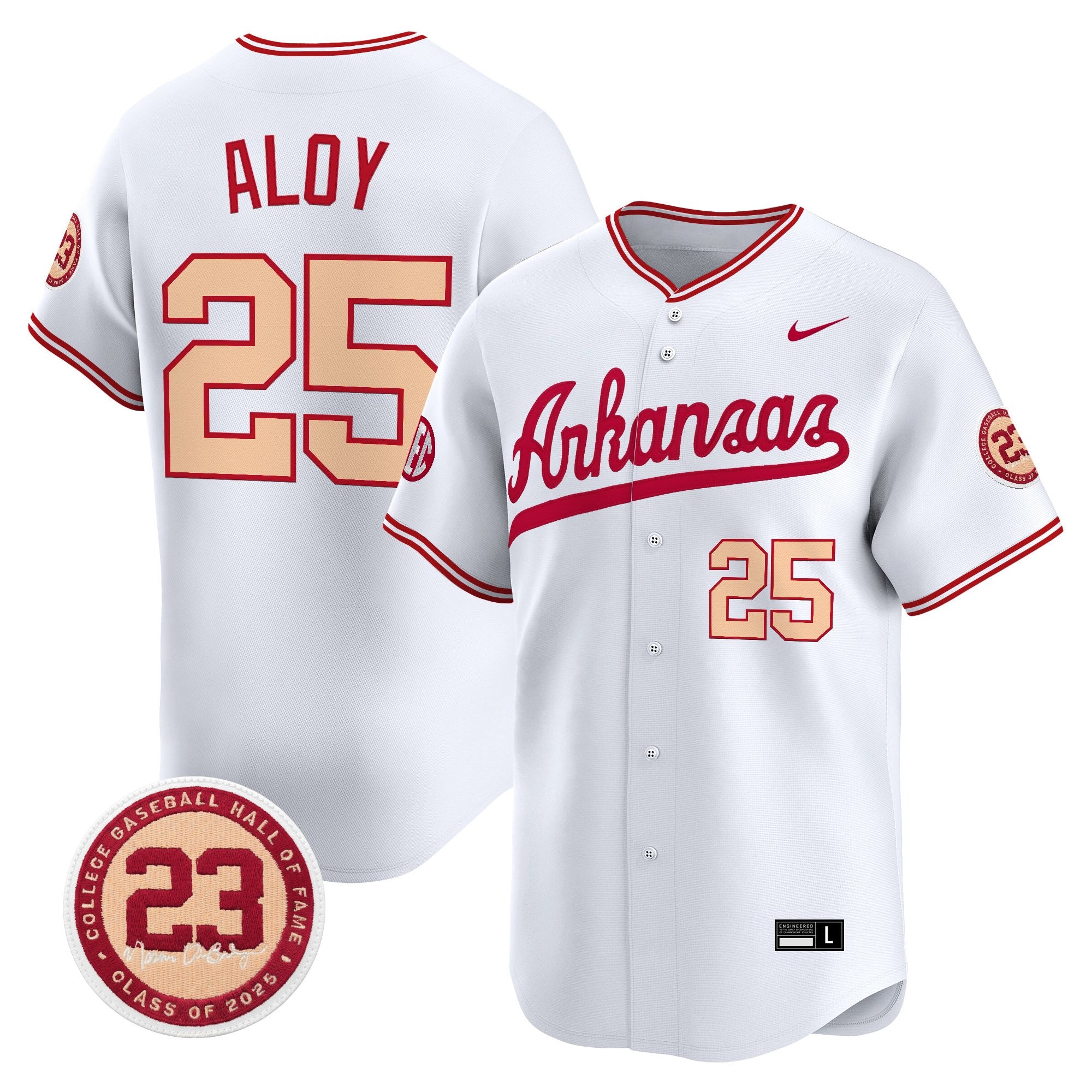 Arkansas Razorbacks "Norm DeBriyn Night Edition" Vapor Premier Limited Jersey - All Stitched