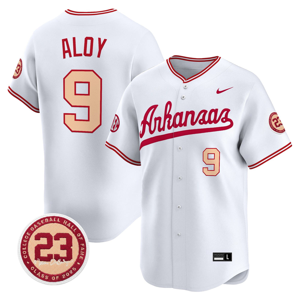 Arkansas Razorbacks "Norm DeBriyn Night Edition" Vapor Premier Limited Jersey - All Stitched