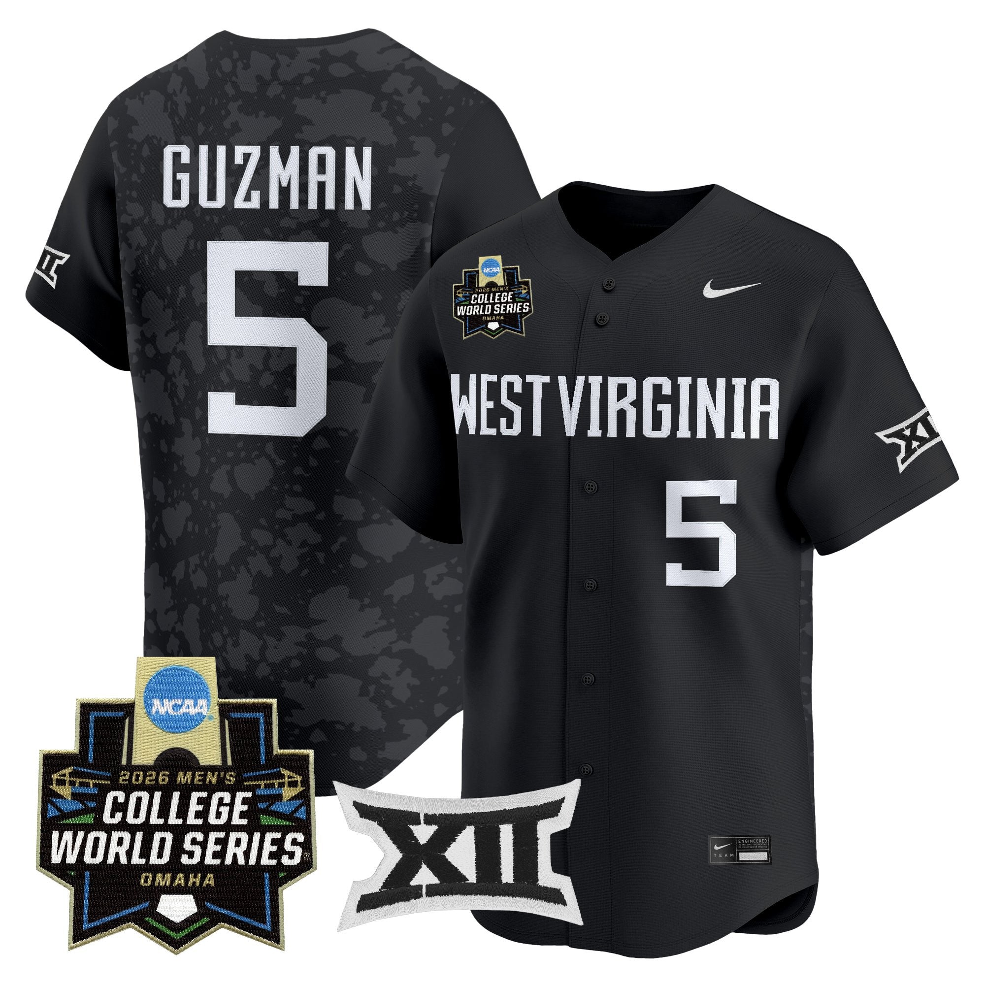 Men's West Virginia Mountaineers 2026 World Series Vapor Premier Limited Jersey V2 - All Stitched